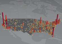 Shifting queer space in the United States from 2000 to 2019: A web map of venue data from Damron Men's Travel Guide
